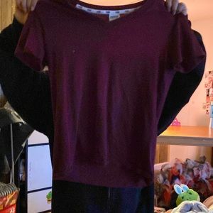 Pink maroon Tshirt